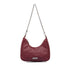 Borsa bordeaux da donna con tracolla a catena lora Ferres, Borse e accessori Donna, SKU b513001113, Immagine 0